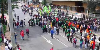 Vías y TransMilenio por manifestaciones 21 de noviembre 2024 Bogotá 