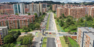 Distrito habilitó tramo de la avenida La Sirena en localidad de Suba
