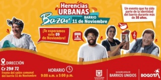 Barrio 11 de Noviembre celebra su tradicional bazar en Bogotá 