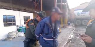 Hombre capturado por ser responsable del hurto de agua en Bogotá 