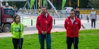 Alcalde Galán entregó obras viales del canal Córdoba de Suba en Bogotá