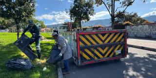 Ecopuntos UAESP en Bogotá recolección escombros 23 al 27 de diciembre