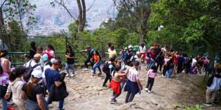 Horarios sendero Monserrate fin de año 2024 