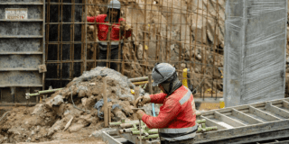 Personas de construcción Foto: Alcaldía de Bogotá- Juan Pablo Bello.