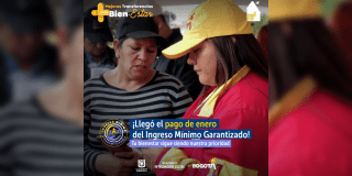 Ingreso Mínimo Garantizado pagos en enero de 2025 en Bogotá 