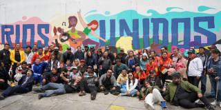 Mural Zona M en Barrios Unidos