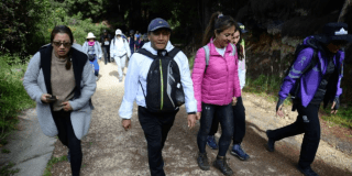 Caminatas Bogotá participa y recorre Usme-Pasquilla domingo 6 de abril