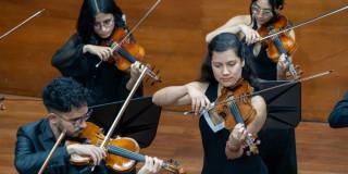 Concurso Internacional de Violín Bogotá 2025 Orquesta Filarmónica 