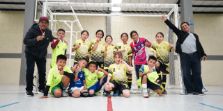 Bogotá vibra con las finales de mini fútbol sala en Intercolegiados