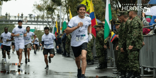 Cierres viales y desvíos por la Carrera por los Héroes 2025 en Bogotá