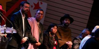 Gobernadores indígenas tomaron posesión simbólica de su cargo en Bogotá