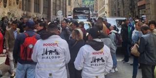 Movilidad en Bogotá y rutas Transmilenio manifestaciones hoy martes 13