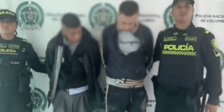 Policía Bogotá capturó a dos hombres en Kennedy tras cometer un hurto 