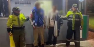 📹 Policía de Bogotá frustró hurto a vivienda en Suba y capturó a dos personas 