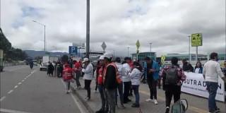 Vías en Bogotá y rutas TransMilenio manifestaciones martes 3 de junio 