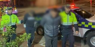 Policía captura a delincuentes que robaban relojes en el norte Bogotá