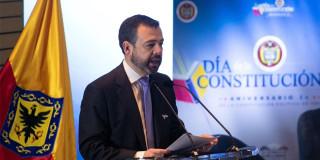 Discurso alcalde Carlos Fernando Galán conmemoración Constitución 1991