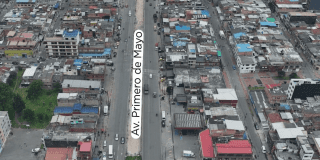 Obra Metro Bogotá avenida Primero de Mayo carrera 50 y av carrera 68