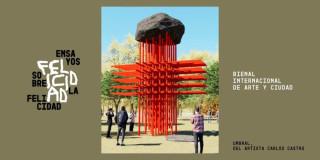 Monumento “Umbral” en homenaje al personal de salud covid-19 en Bogotá