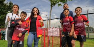 Copa de Fútbol 70 Años Bosques Urbanos Bogotá plantación de árboles