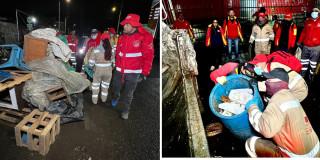 En operativo en María Paz Bogotá se recogieron 11 toneladas de basuras