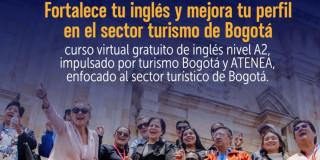 Curso de inglés gratis en Bogotá para guías y actores del turismo 2025