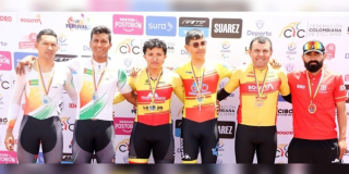 Equipo Bogotá lider en Gran Copa Nacional de Paracycling Pista 2025