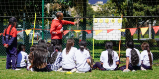 Niños y jóvenes disfrutaron en Bogotá 'Juega, siente y participa' 2025