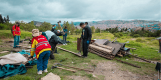 Operativo para proteger Bosque Renacer en la localidad de Tunjuelito