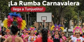 Rumba Carnavalera Tunjuelito 22 de agosto en el Parque El Triángulo