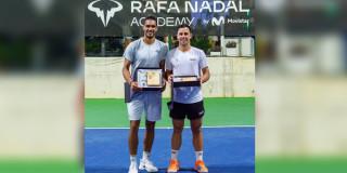 Adriá Soriano le da a Bogotá nuevo triunfo internacional en el tenis