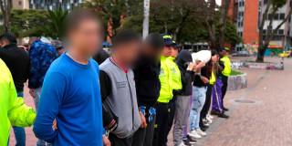 Operativos de seguridad en Bogotá contra la banda 'La Firma' 2025 