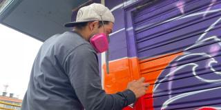 Infractores se pusieron al día con la ciudad embelleciendo las calles de Bogotá 