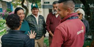 Conoce a Óscar Pinzón que trabaja en convivencia y seguridad en Bogotá