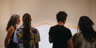 Planes en Bogotá exposición en el Salón de Arte Joven en la FUGA 2025