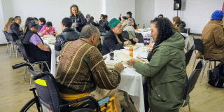 Comidas Compartidas llegó a Barrios Unidos con voluntarios de Camacol