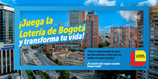 Cómo jugar y premios Lotería de Bogotá sorteo jueves 18 de septiembre