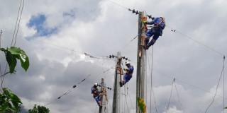 Foto de trabajadores de Enel Colombia 