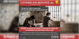 Desmantelada red de chance ilegal en operativo en Bogotá 2025 