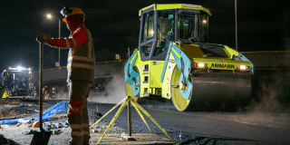 Foto de la obra en la av. El Rincón con Boyacá