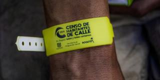 Manilla del censo de habitante de calle 