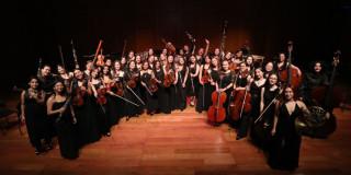 Imagen de las integrantes Filarmónica de Mujeres de Bogotá 