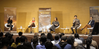 Imagen de los participantes del panel en el Día Mundial de las Ciudades