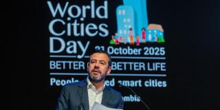 Discurso del alcalde Carlos Fernando Galán en Día Mundial de las Ciudades