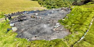 Producción y obtención de carbón vegetal, mediante el sistema de quema incompleta de retal de madera