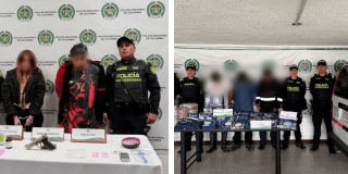 En la foto personas capturadas por distintos delitos