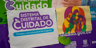 Foto de la Secretaría de la Mujer con información sobre sus servicios