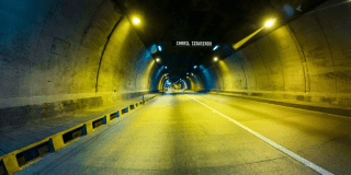 Imagen del túnel de la Vía Sumapaz