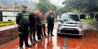 Personas capturadas por la Policía 