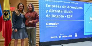 Acueducto de Bogotá ganó el Concurso del Día Nacional de la Prevención del Lavado de Activos 2025